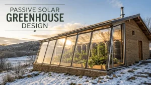 Passive Solar Greenhouse Design