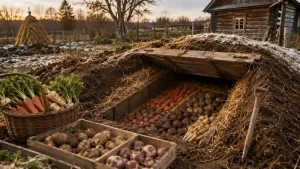 Traditional Root Clamps and Trenches: Store Your Harvest All Winter Without Electricity