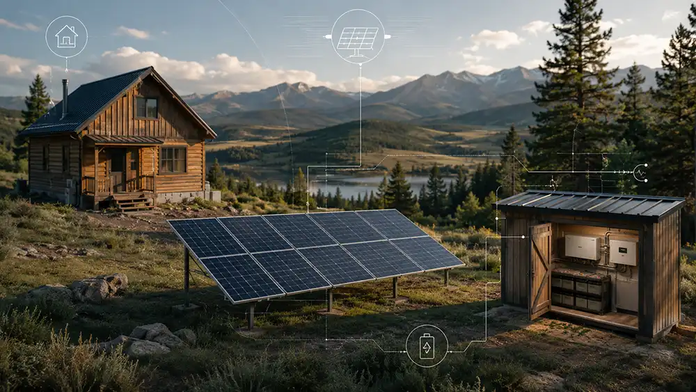 Off-Grid Solar System Sizing Calculator