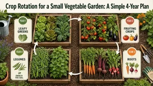 Crop Rotation for a Small Vegetable Garden