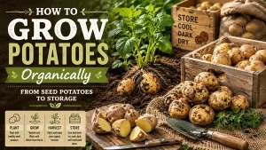 How to Grow Potatoes Organically: From Seed Potatoes to Storage